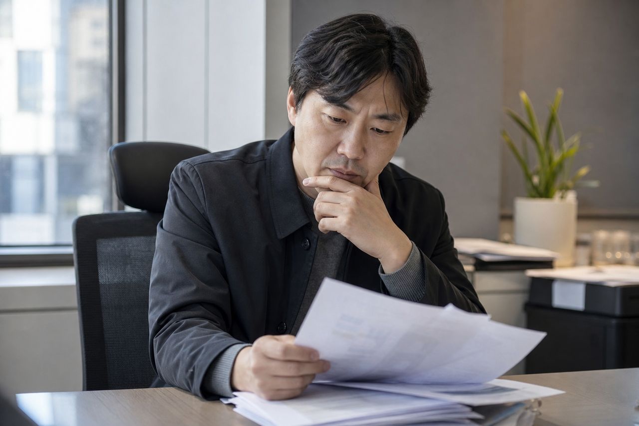 분양전환 감정평가액 너무 높다면? 임차인 이의신청 절차 총정리 관련 상황을 보여주는 이미지 — 서류를 검토하는 모습