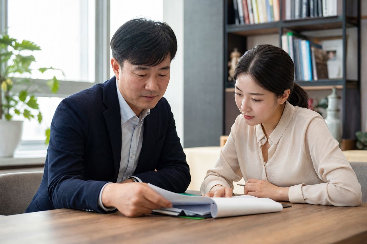 민간임대 안심확약서를 받았는데 사업이 멈췄을 때 — 얼마나 돌려받나·드나(금액·비용) 관련 전문가 상담·서류 검토 장면