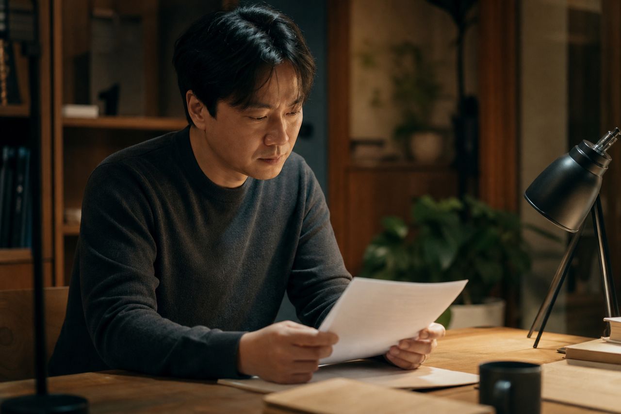 민간임대아파트 가입금 5,850만 원 반환 판결, 핵심은 HUG 보증이었다 관련 상황을 보여주는 이미지 — 서류를 검토하는 모습