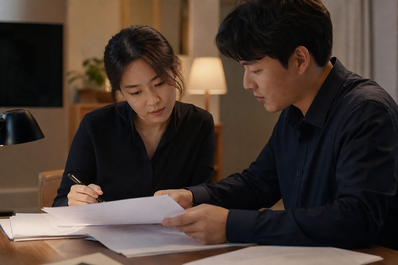민간임대아파트 가입금 5,850만 원 반환 판결, 핵심은 HUG 보증이었다 관련 전문가 상담·서류 검토 장면
