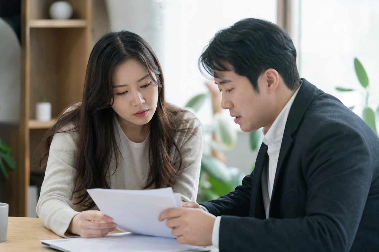 민간임대아파트 가입금 5,850만 원 반환 판결, 핵심은 HUG 보증이었다 관련 전문가 상담·서류 검토 장면