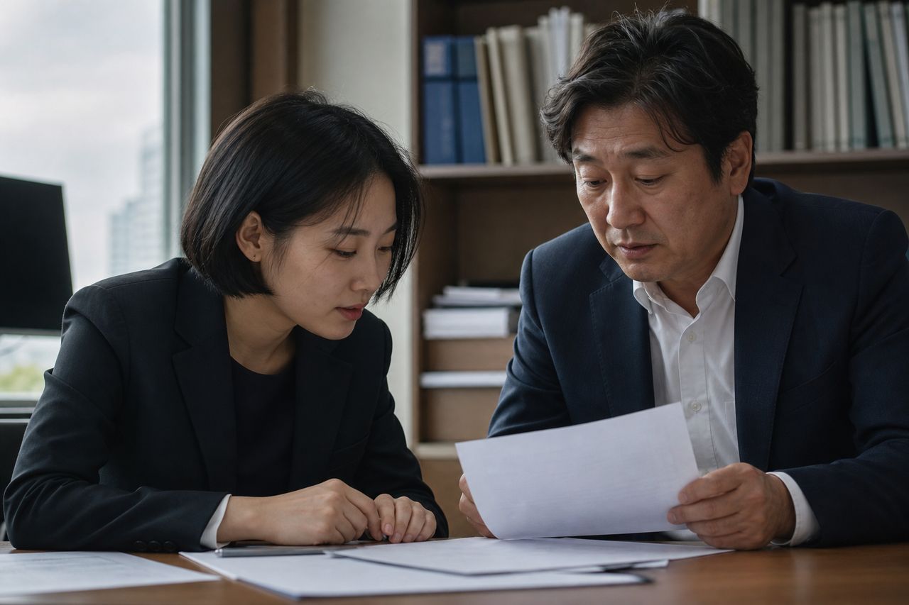 더 리브 에코그린시티(남양읍 활초리 27-2번지 일원) 문제점과 탈퇴·환불 방법 관련 전문가 상담·서류 검토 장면