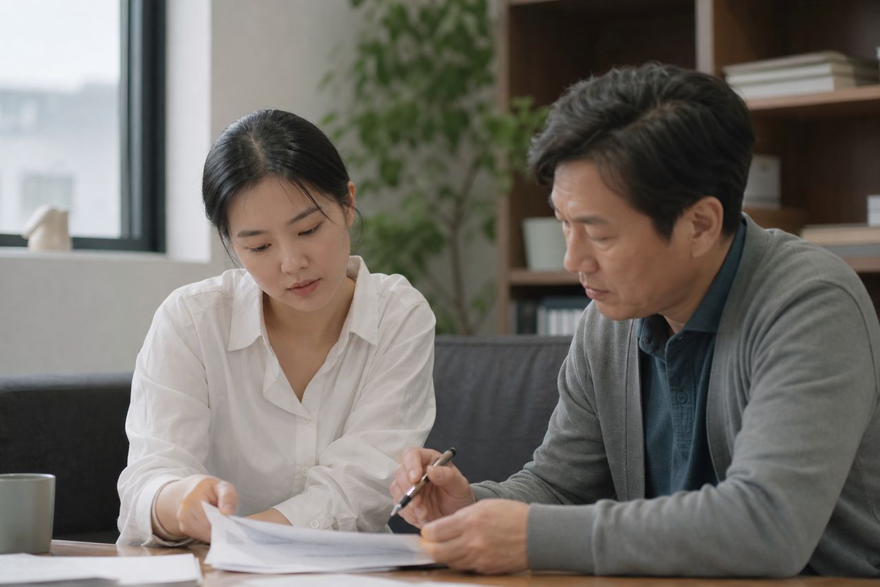 분양전환 가격 산정 기준, 임차인이 꼭 확인해야 할 3가지 관련 전문가 상담·서류 검토 장면