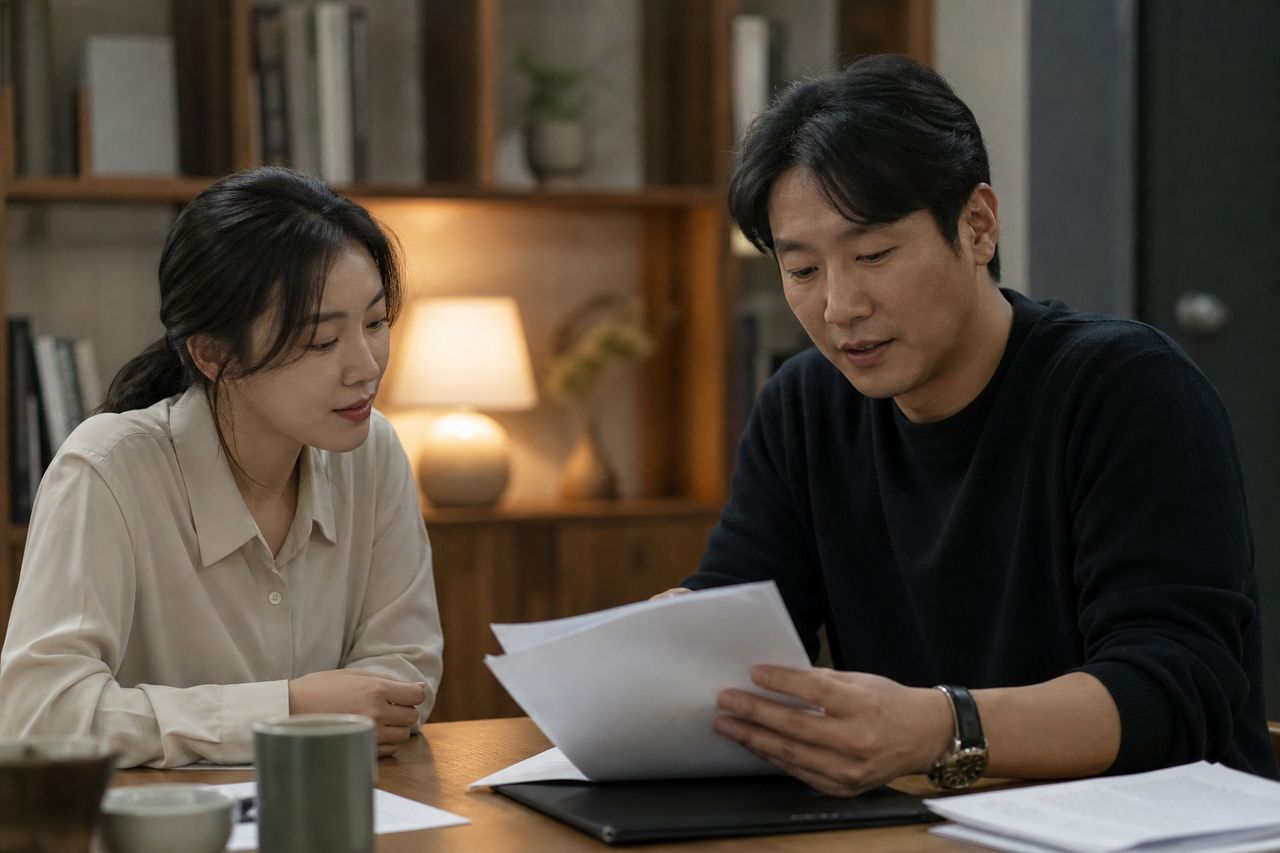 협동조합형 민간임대, 조합원 탈퇴 시 출자금 돌려받을 수 있을까? 관련 전문가 상담·서류 검토 장면