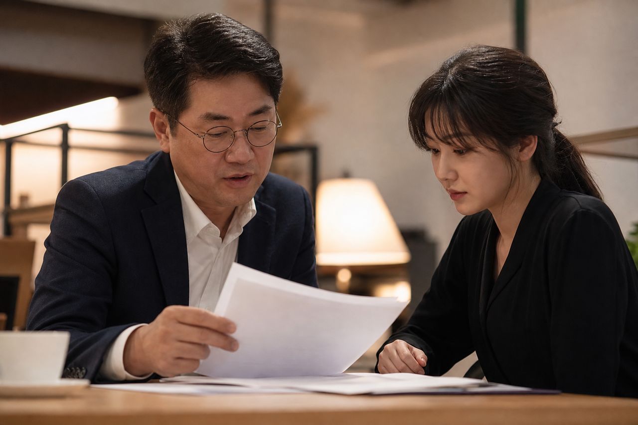 개발투자형 민간임대 수익 배분 분쟁, 계약서 이 조항 놓치면 손해 관련 전문가 상담·서류 검토 장면