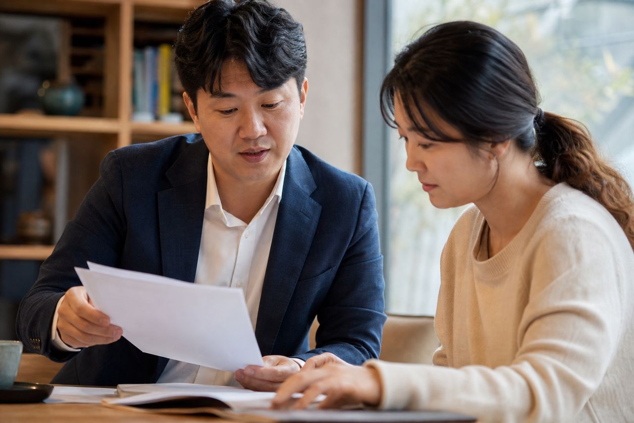 민간임대 등록 말소 후 임차인 보호, 내 보증금은 어떻게 되나? 관련 전문가 상담·서류 검토 장면