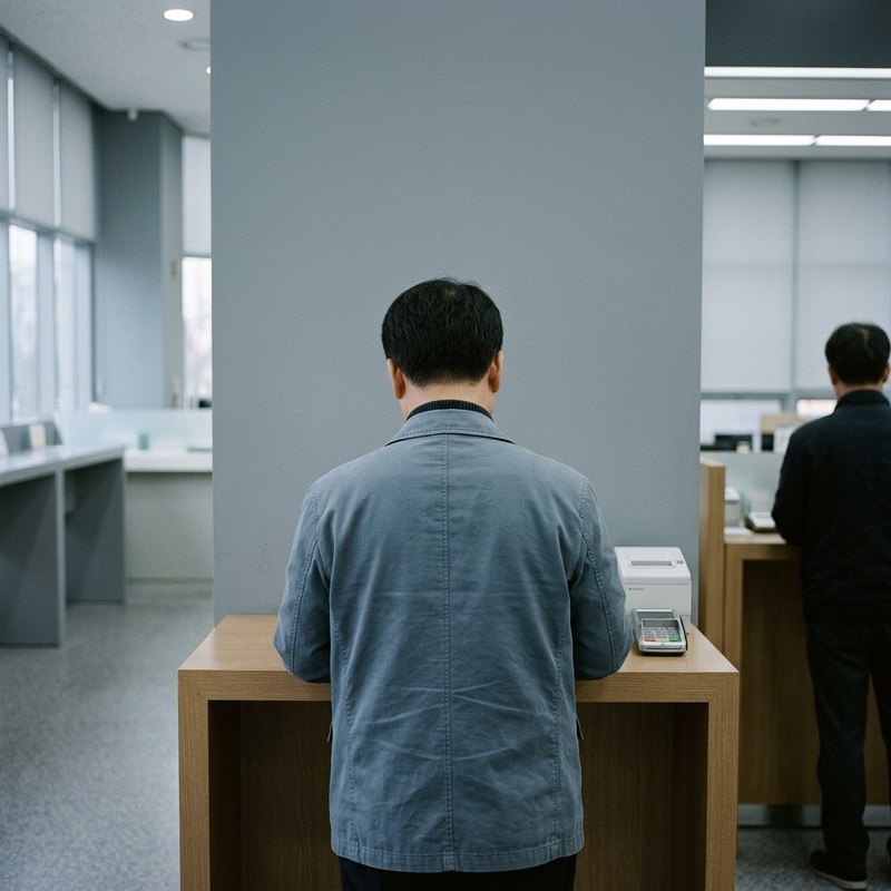 조합형 민간임대 상담 장면 — 이해를 돕기 위한 연출 이미지
